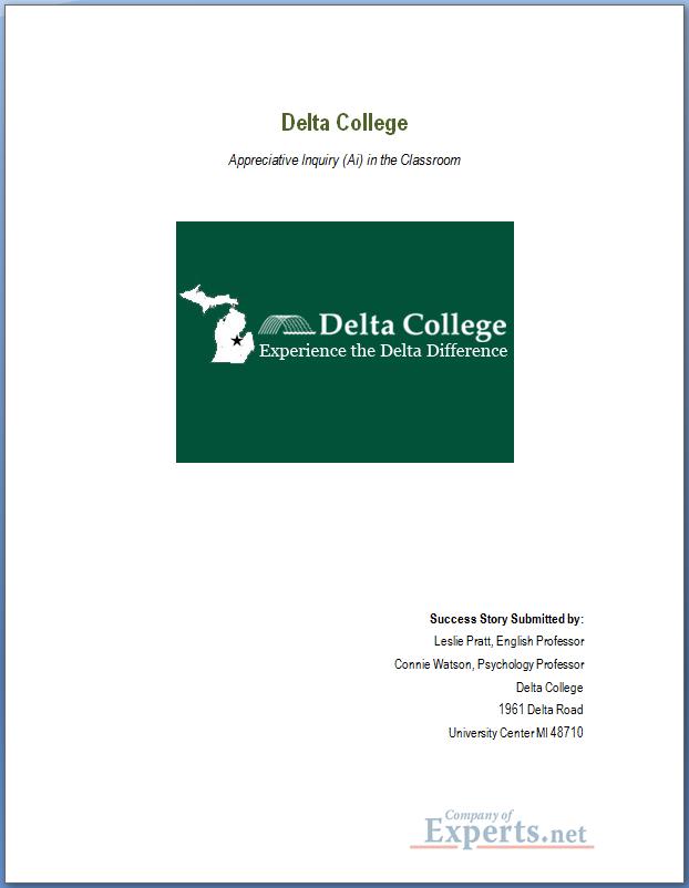 Delta College Ai Success Story